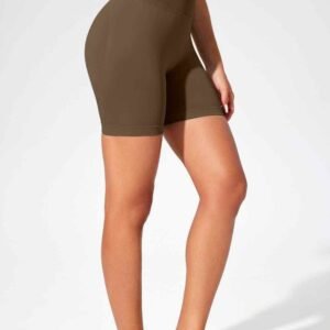 Granatowe legginsy sportowe z wysokim stanem RUXI pl369
