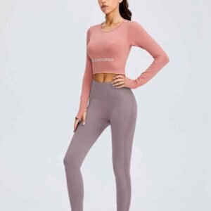 Czarne legginsy modelujące brzuch  Slim Fit RUXI pl428