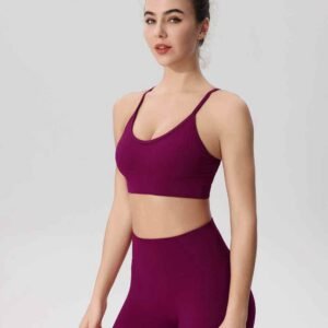 Damskie spodnie sportowe z kieszeniami RUXI pl465