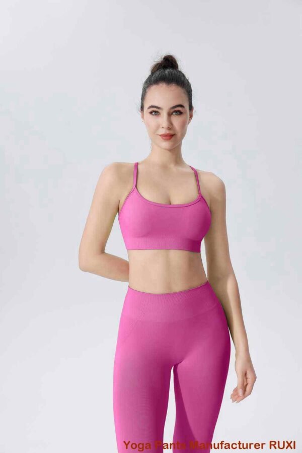 biustonosz sportowy z odkrytymi plecami RUXI pl1005