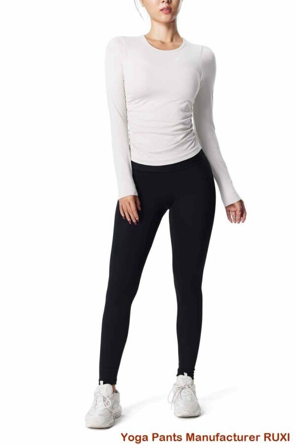 Aktywne legginsy z kieszeniami dla kobiet RUXI pl218