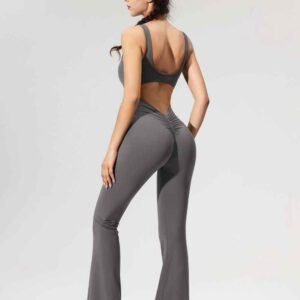 legginsy sportowe z wiązaniem w pasie RUXI pl931